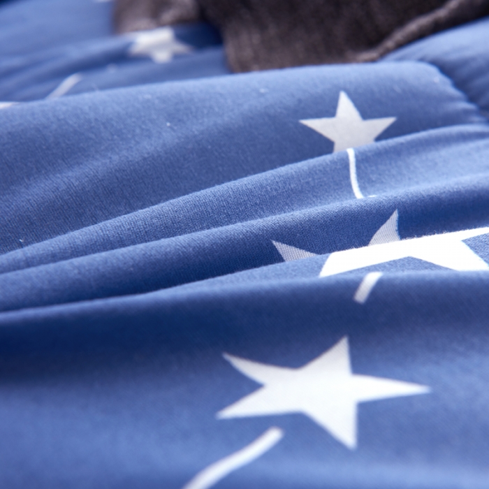 91家纺网 家纺一手货源 找家纺 被多多 2024新款磨毛印花冬被 星空