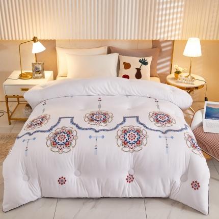 澳洲羽 2024网红爆款国潮风大豆被子被芯春秋被冬被 吉祥