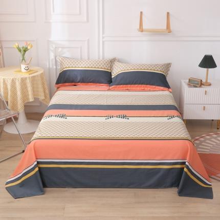 91家纺网 家纺一手货源 找家纺 圣锦 全棉单床单 芬迪