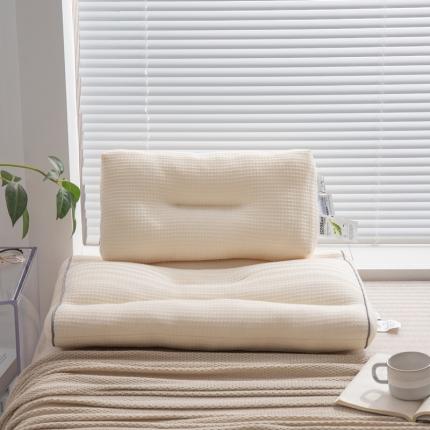 91家纺网 家纺一手货源 找家纺 （总）头等舱 2022母婴A类针织提花四分区大豆抗菌防螨枕芯