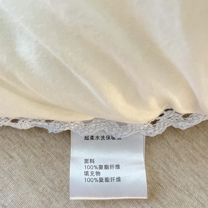 91家纺网 家纺一手货源 找家纺 （总）慕尚家纺 2022新款水洗棉小花边冬被