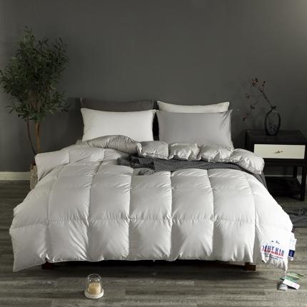 俏企鹅 2025新款西伯利亚冰原绒系列鹅绒被 灰色