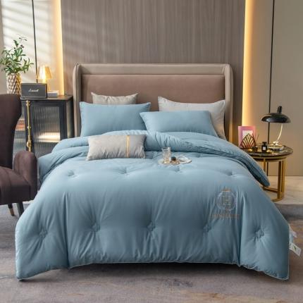 91家纺网 家纺一手货源 找家纺 （总）头等舱 全棉纯色A类大豆抗菌防螨秋冬被