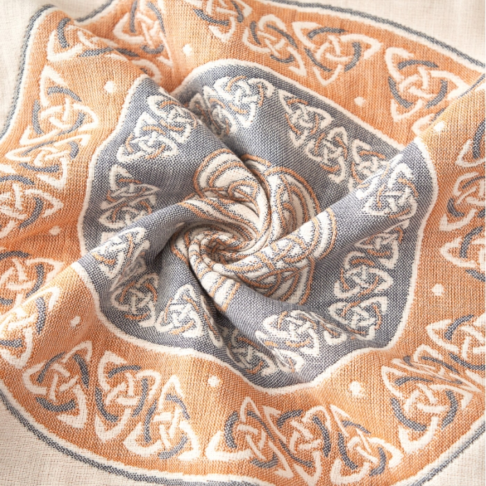 91家纺网 家纺一手货源 找家纺 朴尔家纺新款全棉四层纱布休闲枕巾53*78cm蒂凡尼-米白