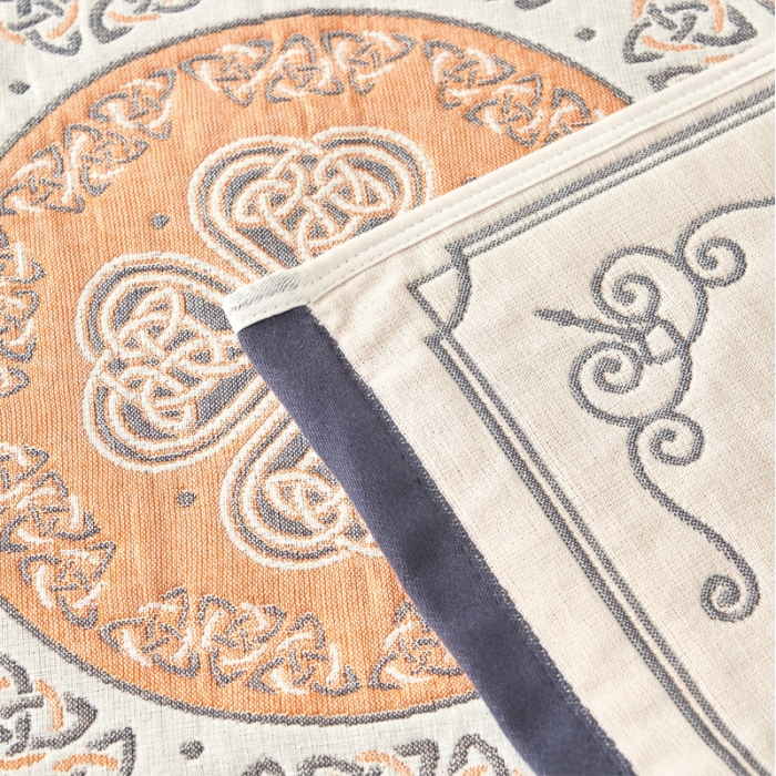 91家纺网 家纺一手货源 找家纺 朴尔家纺新款全棉四层纱布休闲枕巾53*78cm蒂凡尼-米白