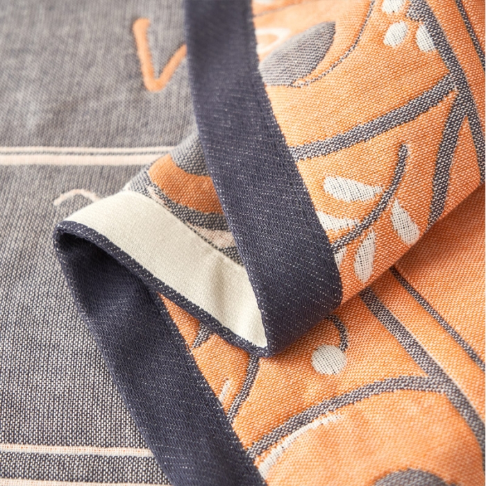 91家纺网 家纺一手货源 找家纺 朴尔家纺新款全棉四层纱布休闲枕巾53*78cm摩登时代-黄