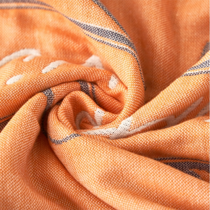 91家纺网 家纺一手货源 找家纺 朴尔家纺新款全棉四层纱布休闲枕巾53*78cm摩登时代-黄