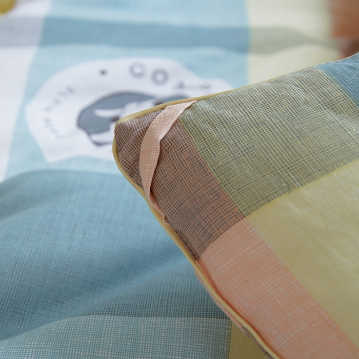 91家纺网 家纺一手货源 找家纺 VIP被业 2021新款全棉冬被 彩格