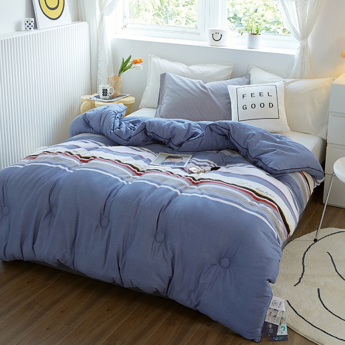 91家纺网 家纺一手货源 找家纺 VIP被业 2021新款全棉冬被 飞云之上