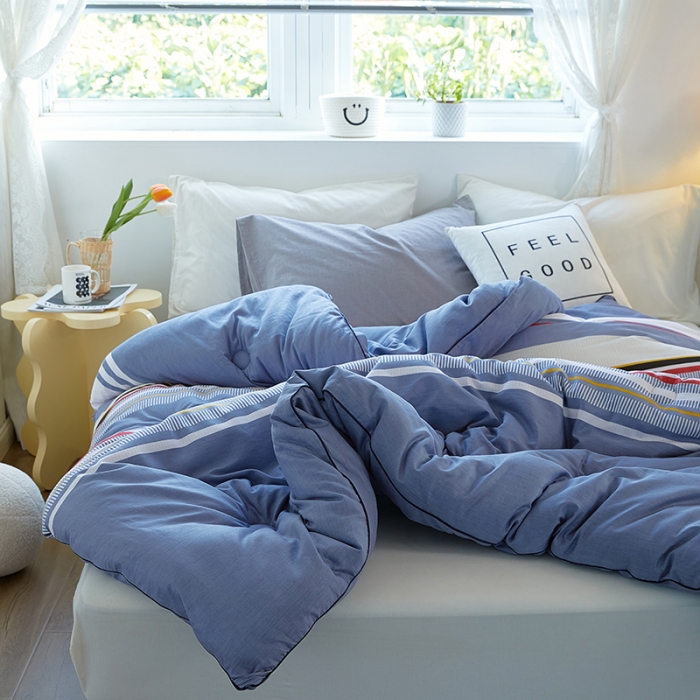 91家纺网 家纺一手货源 找家纺 VIP被业 2021新款全棉冬被 飞云之上