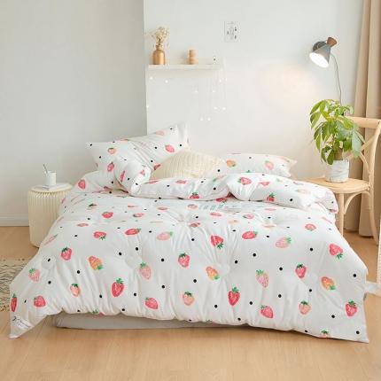 VIP被业 2021新款全棉冬被 甜甜的爱