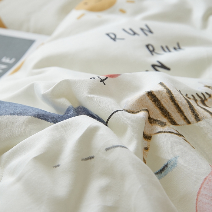 91家纺网 家纺一手货源 找家纺 VIP被业 2021新款全棉冬被 夏沫浅笑