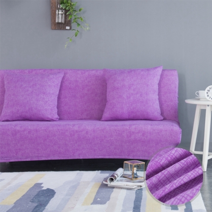 91家纺网 家纺一手货源 找家纺 弹力印花无扶手沙发床套 弹性双人沙发套子 防尘沙发罩