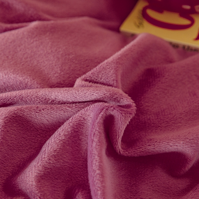 91家纺网 家纺一手货源 找家纺 纽缦 2021新款兔耳朵水晶绒床单床笠四件套 兔子 豆沙咖