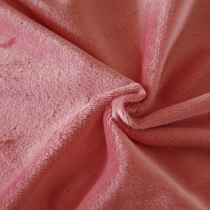 91家纺网 家纺一手货源 找家纺 纽缦 2021新款兔耳朵水晶绒床单床笠四件套 兔子 深浅豆沙