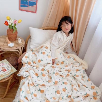 91家纺网 家纺一手货源 找家纺 （总）心卓婴童馆 2021新款高克重牛奶绒羊羔绒毛毯被套毯子