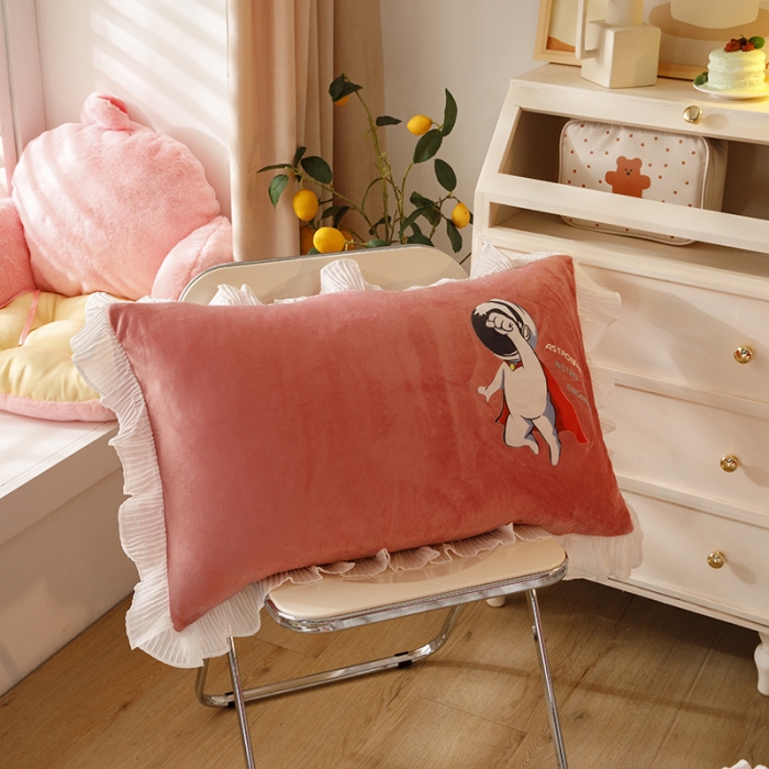 91家纺网 家纺一手货源 找家纺 （总）纽缦 2021新款韩版水晶绒床裙四件套