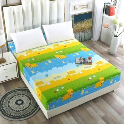 91家纺网 家纺一手货源 找家纺 （总）雨萝家纺 新款全棉印花床笠