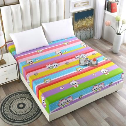 91家纺网 家纺一手货源 找家纺 （总）雨萝家纺 新款全棉印花床笠