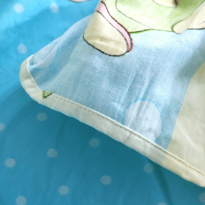 91家纺网 家纺一手货源 找家纺 雨萝家纺 2021新款全棉印花床笠 星月兔