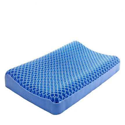 91家纺网 家纺一手货源 找家纺 tpe果胶枕可水洗枕果冻枕硅胶枕凝胶枕【蜂窝款】