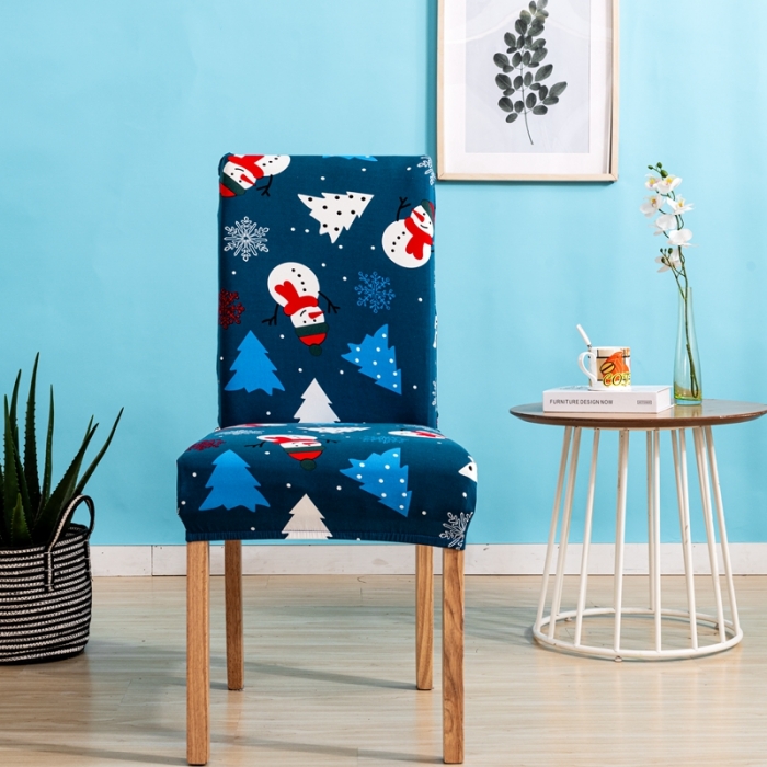 91家纺网 家纺一手货源 找家纺 壹零 弹力一体椅套 田园风椅子套 饭店酒店椅套子