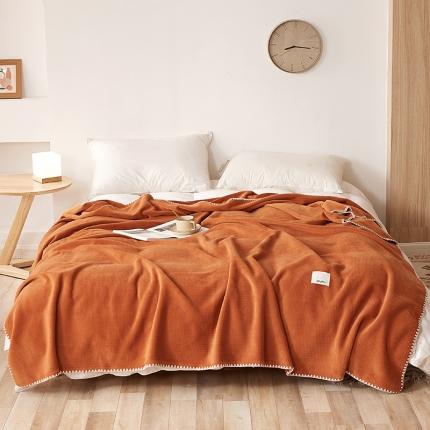 91家纺网 家纺一手货源 找家纺 （总）坦客毯业 2025年新华夫格毛毯办公室午睡毯子盖毯