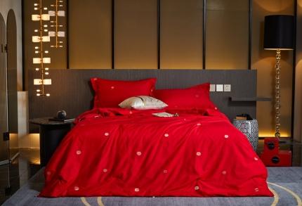 2021香夫新款蚕丝被 红双喜