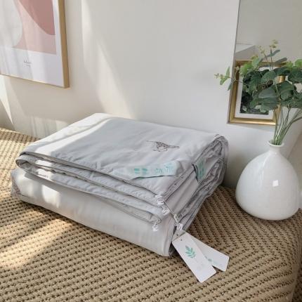 2021香夫新款蚕丝被纯蚕丝被豹子 豹子灰