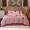 91家纺网 家纺一手货源 找家纺 大米家居 新款高克重宽边牛奶宝宝绒法莱亲肤绒四件套荣耀樱花粉