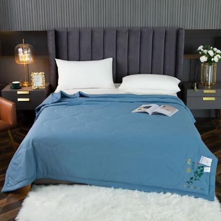 91家纺网 家纺一手货源 找家纺 兴邦 新款艾草夏被空调被薄被子艾草驱蚊夏凉被礼品被子