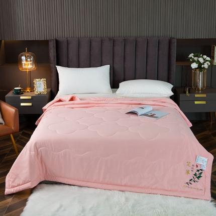 91家纺网 家纺一手货源 找家纺 兴邦 新款艾草夏被空调被薄被子艾草驱蚊夏凉被礼品被子