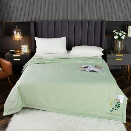 91家纺网 家纺一手货源 找家纺 兴邦 新款艾草夏被空调被薄被子艾草驱蚊夏凉被礼品被子