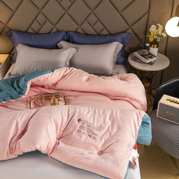 91家纺网 家纺一手货源 找家纺 总2023丽卡家纺新款光热1号速暖被自发热被大豆被冬被春秋被