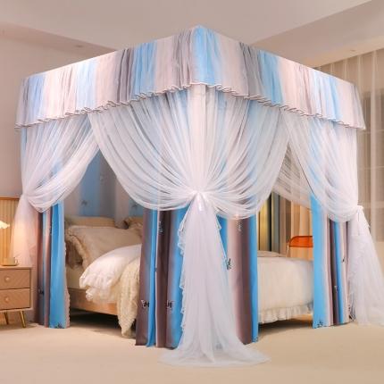 91家纺网 家纺一手货源 找家纺 （总）薇梦蚊帐 2021新款遮光防蚊一体式床幔