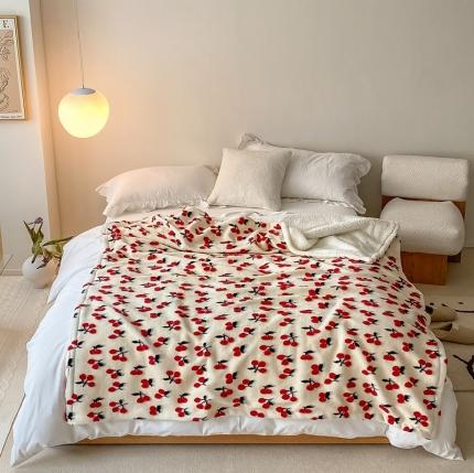 91家纺网 家纺一手货源 找家纺 （总）萝莉 2021新款立体羊毛绒双层毯