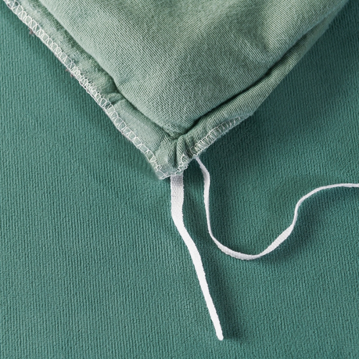 91家纺网 家纺一手货源 找家纺 迷仙巢 2021新款婴儿绒系列四件套盛世 盛世-豆绿