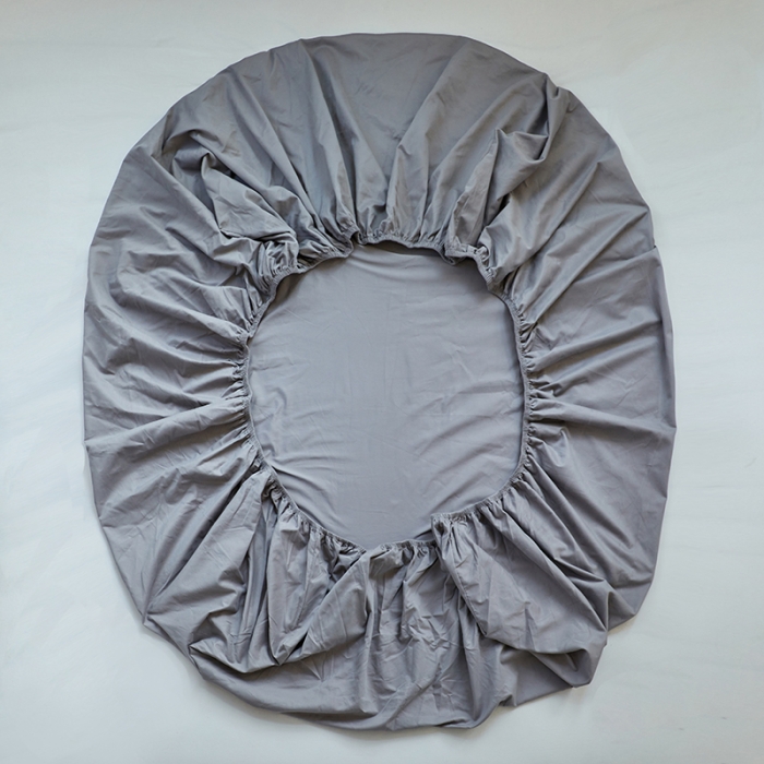 91家纺网 家纺一手货源 找家纺 小米笠 2021年新100支100s全棉磨毛抗菌床笠三件套 青紫灰