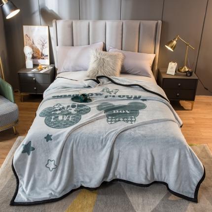 91家纺网 家纺一手货源 找家纺 新印象 2021新款四季款复合羊羔绒 星之鼠向