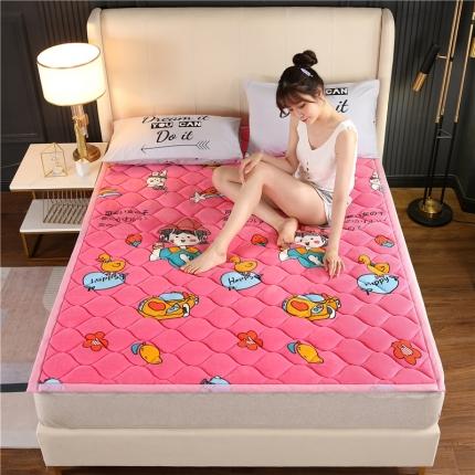 91家纺网 家纺一手货源 找家纺 （总）东宇床垫 2022新款加厚微芙绒床垫