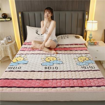 91家纺网 家纺一手货源 找家纺 （总）东宇床垫 2022新款牛奶绒薄款床垫