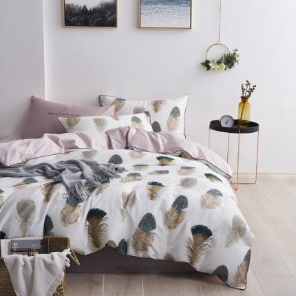 91家纺网 家纺一手货源 找家纺 （总）朵希曼2023新款60S数码长绒棉套件