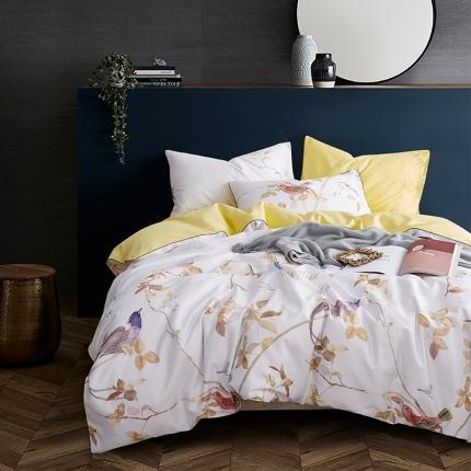 91家纺网 家纺一手货源 找家纺 （总）朵希曼2023新款60S数码长绒棉套件