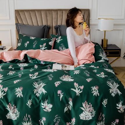 91家纺网 家纺一手货源 找家纺 （总）朵希曼2023新款60S数码长绒棉套件