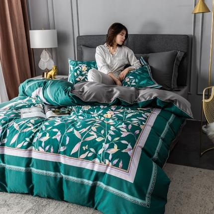 91家纺网 家纺一手货源 找家纺 （总）朵希曼2023新款60S数码长绒棉套件