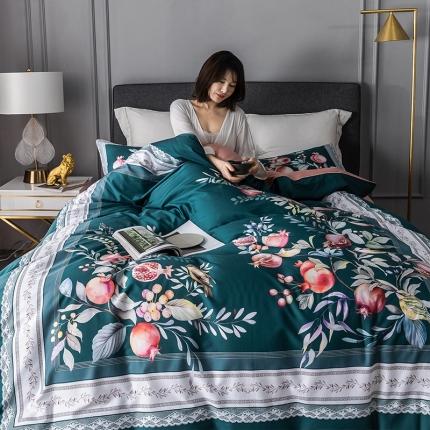 91家纺网 家纺一手货源 找家纺 （总）朵希曼2023新款60S数码长绒棉套件