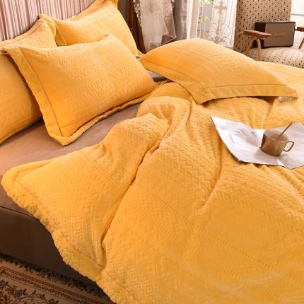 91家纺网 家纺一手货源 找家纺 （总）绒世界 2021新款秋冬煕暖绒X波西米亚系列四件套