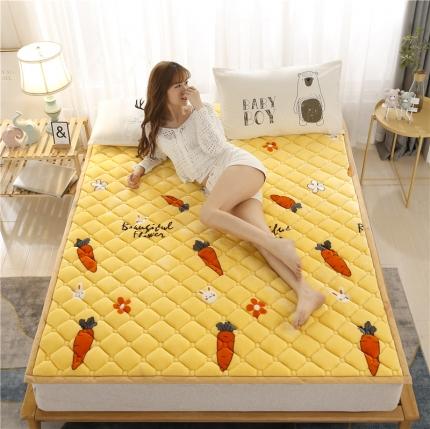 91家纺网 家纺一手货源 找家纺 （总）东宇床垫 2022新款加厚牛奶绒床垫