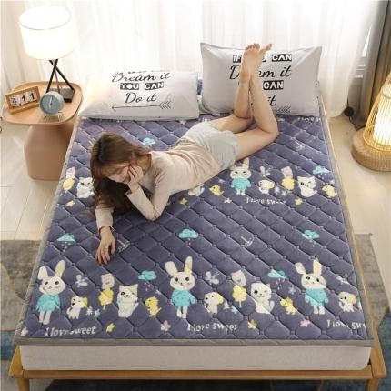 91家纺网 家纺一手货源 找家纺 （总）东宇床垫 2022新款加厚牛奶绒床垫