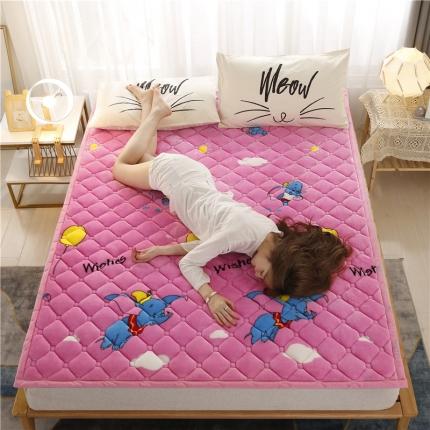 91家纺网 家纺一手货源 找家纺 （总）东宇床垫 2022新款加厚牛奶绒床垫